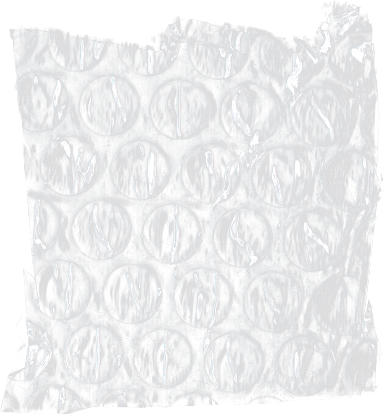 Bubble Plastic Torn Overlay