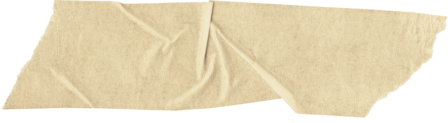 Yellow Masking Tape and Ripped